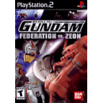 Mobile Suit Gundam Federation vs Zeon art work – video game for PlayStation 2
