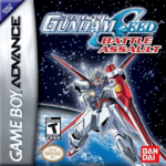 Mobile Suit Gundam Seed Battle Assault art work – action game for Nintendo Game Boy Advance