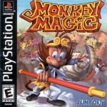 Monkey Magic art work – video game for PS1