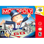 Monopoly N64 box art – retro game for Nintendo 64