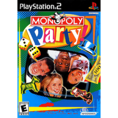Monopoly Party art work – video game for PlayStation 2