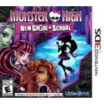 Monster High New Ghoul in School art work – action game for Nintendo 3DS