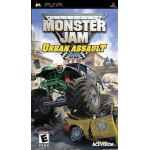 Monster Jam Urban Assault art work – video game for PlayStation Portable