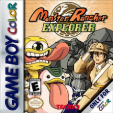 Monster Rancher Explorer Game Boy Color box art – old GBC game trade in