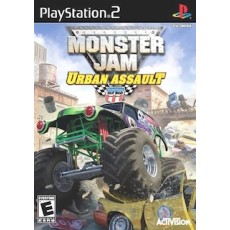 Monster Jam Urban Assault art work – video game for PlayStation 2