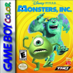 Monsters Inc Game Boy Color box art – old GBC game trade in