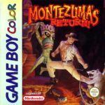 Montezumas Return Game Boy Color box art – old GBC game trade in
