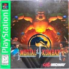 Mortal Kombat 4 [Greatest Hits] art work – video game for PS1