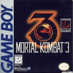 Mortal Kombat 3 Game Boy box art – classic retro game for GameBoy