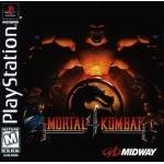 Mortal Kombat 4 - [Black Label] art work – video game for PS1