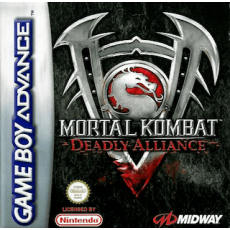 Mortal Kombat Deadly Alliance art work – action game for Nintendo Game Boy Advance
