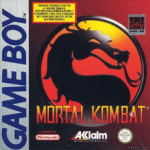 Mortal Kombat Game Boy box art – classic retro game for GameBoy