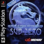 Mortal Kombat Mythologies Sub-Zero art work – video game for PS1