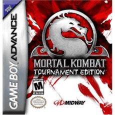 Mortal Kombat Tournament Edition art work – action game for Nintendo Game Boy Advance