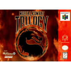 Mortal Kombat Trilogy N64 box art – retro game for Nintendo 64