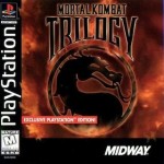 Mortal Kombat Trilogy - [Black Label] art work – video game for PS1