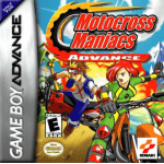 Motocross Maniacs Advance art work – action game for Nintendo Game Boy Advance