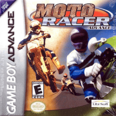Moto Racer Advance art work – action game for Nintendo Game Boy Advance