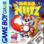 Mr Nutz Game Boy Color box art – old GBC game trade in