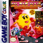 Ms. Pac-Man Special Color Edition Game Boy Color box art – old GBC game trade in