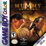The Mummy Returns Game Boy Color box art – old GBC game trade in