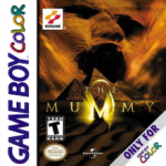 The Mummy Game Boy Color box art – old GBC game trade in