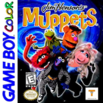 Jim Henson's Muppets Game Boy Color box art – old GBC game trade in