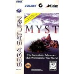 Myst Sega Saturn box art – retro game for Sega Saturn