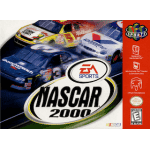 NASCAR 2000 N64 box art – retro game for Nintendo 64