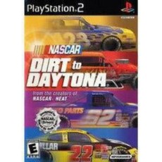 NASCAR Dirt to Daytona art work – video game for PlayStation 2