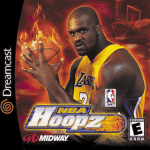 NBA Hoopz art work for the sega DreamCast