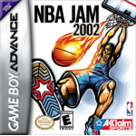 NBA Jam 2002 art work – sports game for Nintendo Game Boy Advance