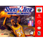 NBA Showtime NBA on NBC N64 box art – retro game for Nintendo 64