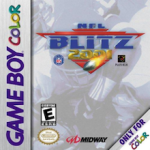 NFL Blitz 2001 Game Boy Color box art – old GBC game trade in