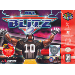 NFL Blitz N64 box art – retro game for Nintendo 64