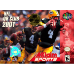 NFL Quarterback Club 2001 N64 box art – retro game for Nintendo 64