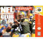 NFL Quarterback Club 98 / 1998 N64 box art – retro game for Nintendo 64