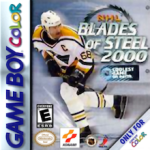 NHL Blades of Steel 2000 Game Boy Color box art – old GBC game trade in