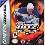NHL Hitz 2003 art work – action game for Nintendo Game Boy Advance