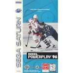 NHL Powerplay 96 Sega Saturn box art – retro game for Sega Saturn