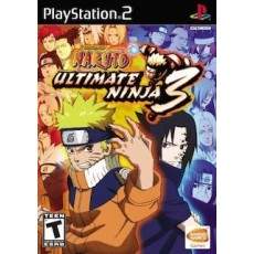 Naruto Ultimate Ninja 3 art work – video game for PlayStation 2