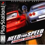 Need for Speed High Stakes art work – video game for PS1