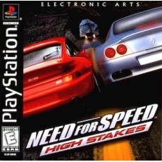 Need for Speed High Stakes art work – video game for PS1