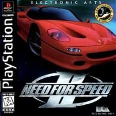 Need for Speed II, 2 art work – video game for PS1