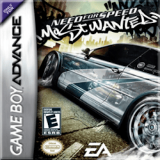 Need for Speed Most Wanted art work – action game for Nintendo Game Boy Advance