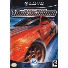 Need for Speed Underground GameCube box art – off-road racing game for Nintendo GameCube
