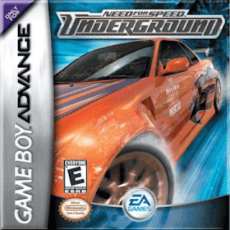 Need for Speed Underground art work – action game for Nintendo Game Boy Advance