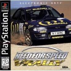 Need for Speed: V-Rally art work – video game for PS1