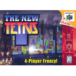 The New Tetris N64 box art – retro game for Nintendo 64