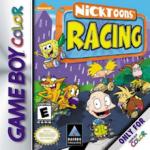 Nicktoons Racing Game Boy Color box art – old GBC game trade in